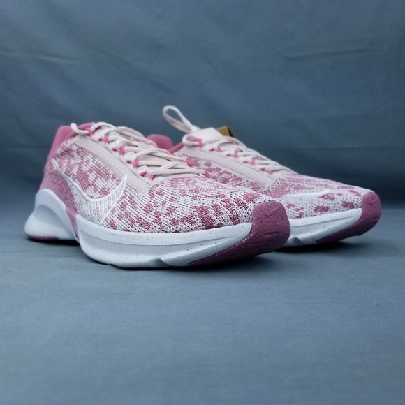 Nike Superrep Go 3 Flyknit Woman's Running Shoes DH3393 600 Pink Sizes 7.5-9 - Picture 3 of 10